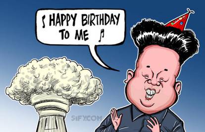 Bolesni um: Kim Jong Un si je bombu poklonio za rođendan?