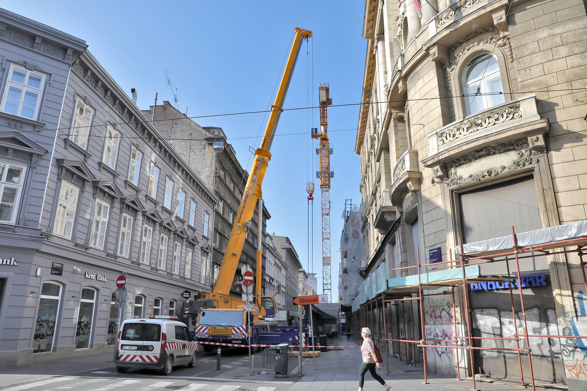 Zagreb: Dio Gundulićeve ulice bit će zatvoren zbog radova