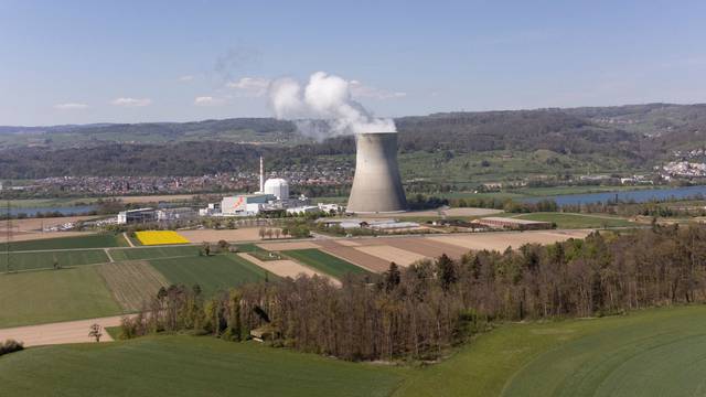 FILE PHOTO: Nuclear power plant in Switzerland