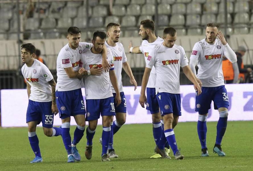 Split: Utakmica 19. kola HNL-a između HNK Hajduk i NK Istra 1961