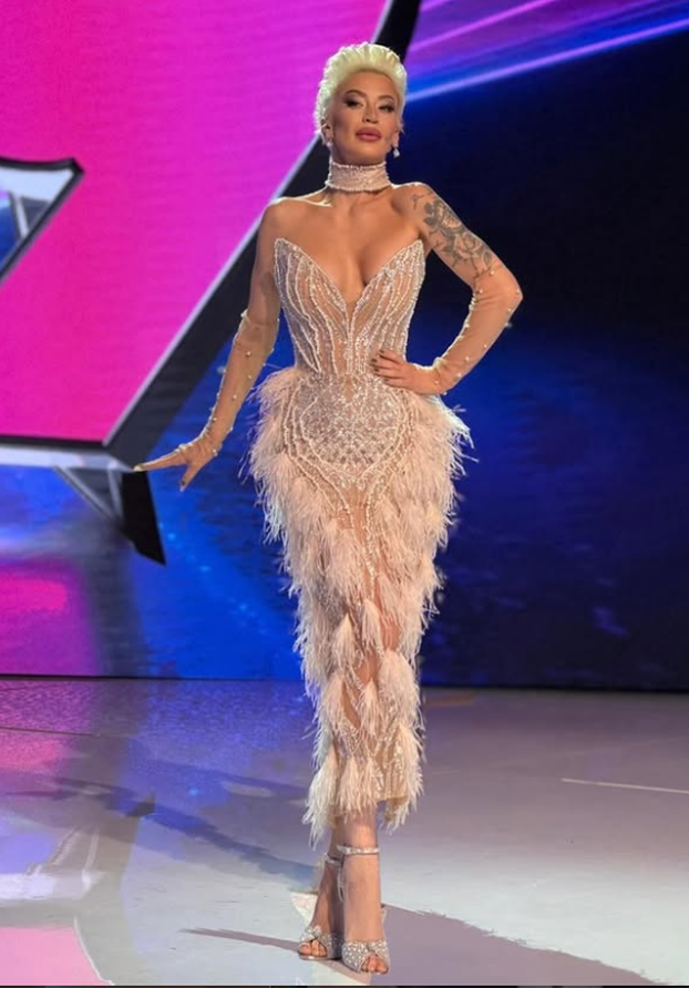 FOTO Poznata srpska voditeljica na izbor za Miss stigla u 'goloj' haljini, malo ostavila mašti...