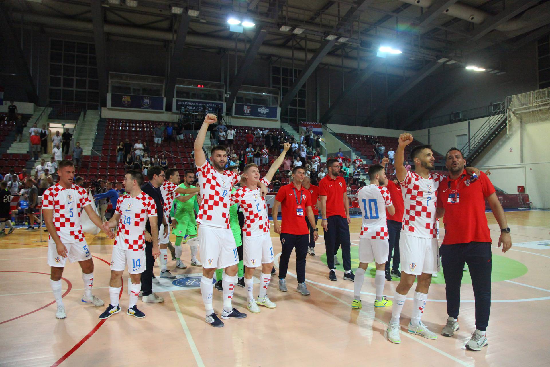 Pula: Kvalifikacije za 2024 FIFA Futsal World Championship, Hrvatska - Slovačka