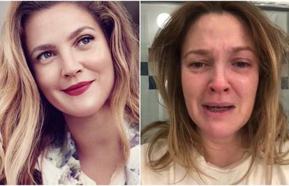 Uplakana Drew Barrymore: 'Neki dani su mi ružni i teški...'