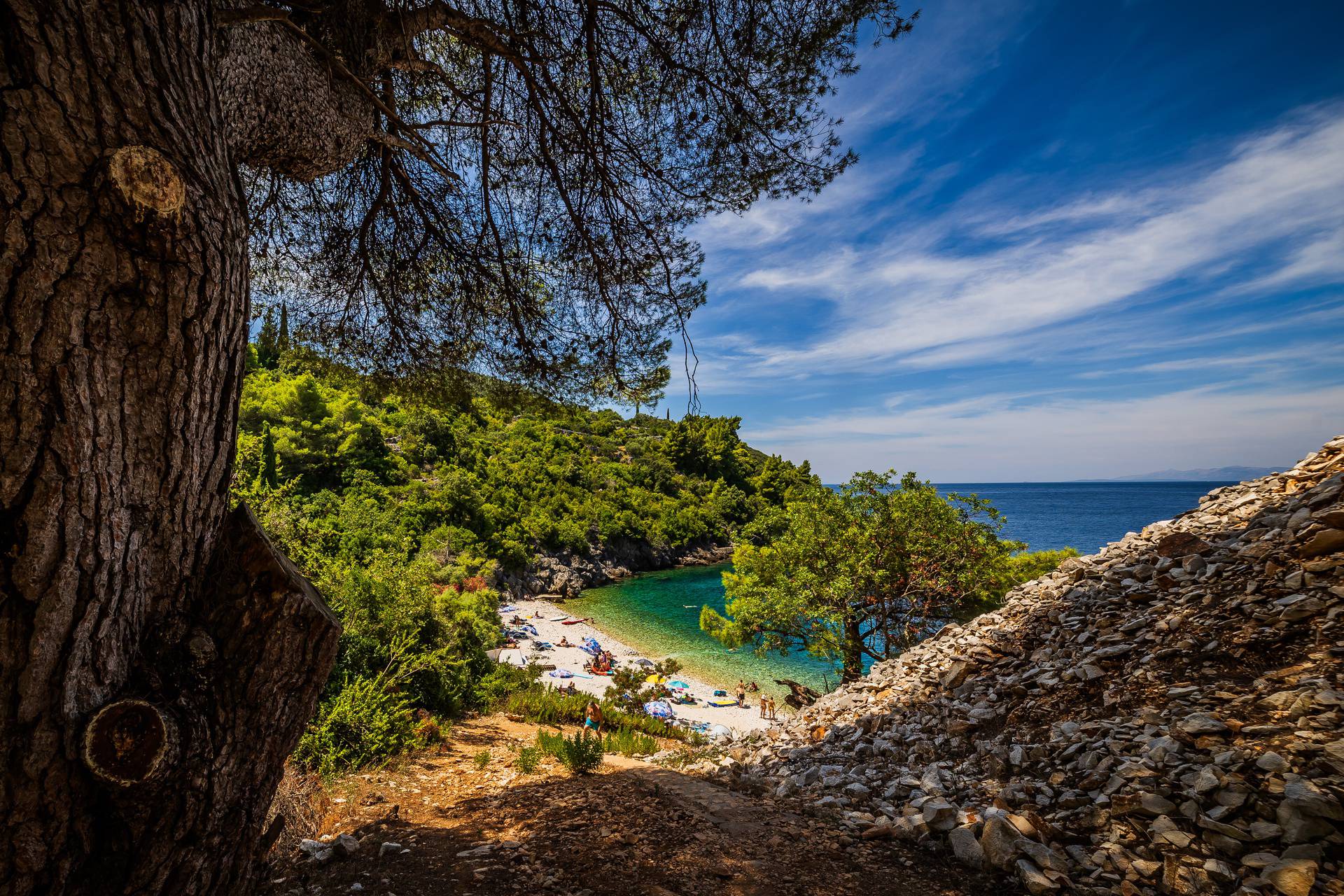 Plaža Vaja još je jedan biser Korčule koji se isplati posjetiti