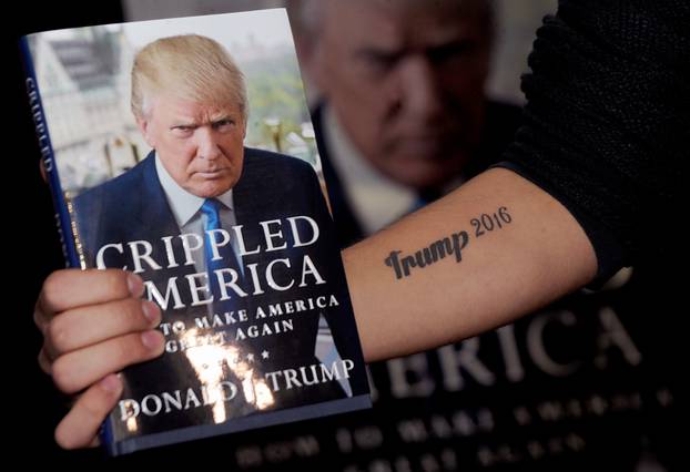 Donald Trump Crippled America Book Press Conference - NYC