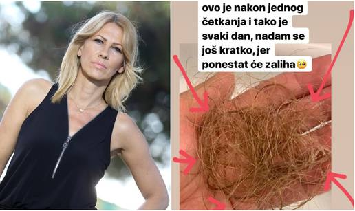 Mirna Zidarić uplašila fotkom: Zbog korone joj ispada kosa...