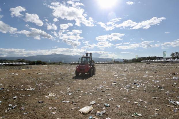 Jutro nakon koncerta Marka Perkovića Thompsona na sinjskom hipodromu