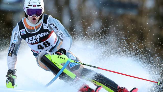 Zagreb: Prva vožnja muškog slaloma Audi FIS Svjetskog skijaškog kupa Snow Queen Trophy