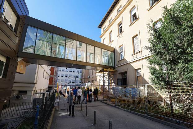 Zagreb: Gra&dstrok;evinski radovi na KBC Sestre milosrdnice 