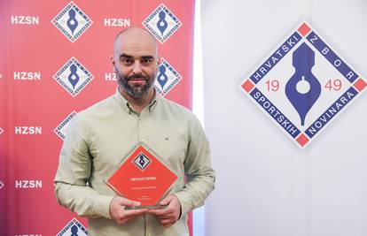 Velika čast: Novinar 24sata Hrvoje Tironi dobio nagradu za najbolji sportski komentar