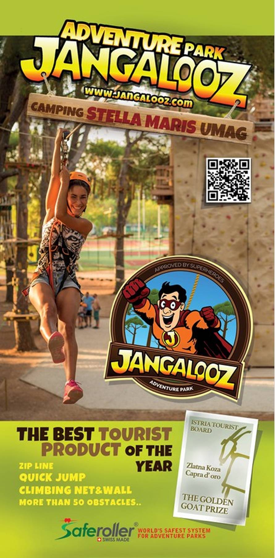 Adrenalin uz more: Doživite slobodan pad i najsigurniji zip-line u Umagu i Pomeru