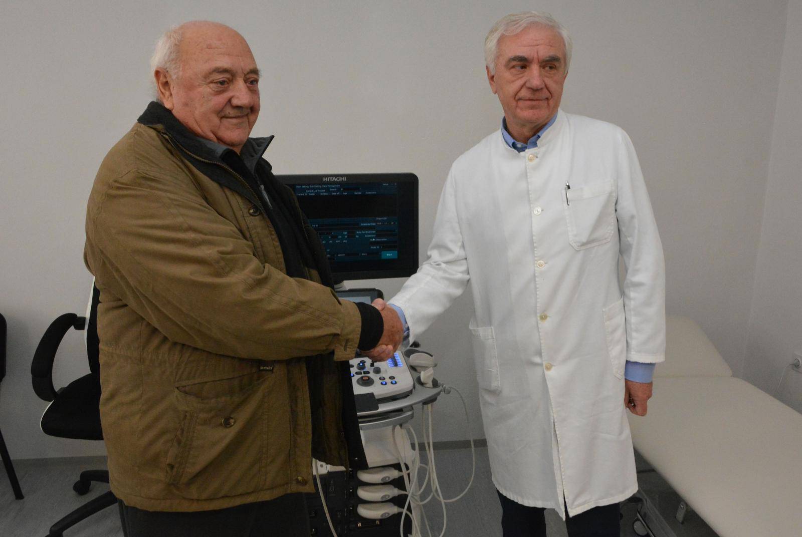 Požega: Umirovljenik, povratnik iz Šviarske, donirao UZV uređaj vrijedan 100 tisuća eura