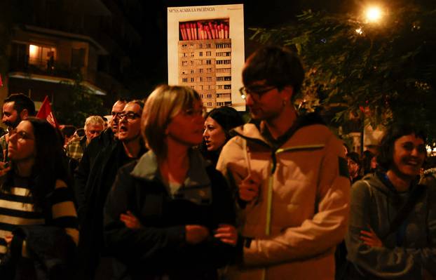 Protest to denounce the housing crisis in Barcelona