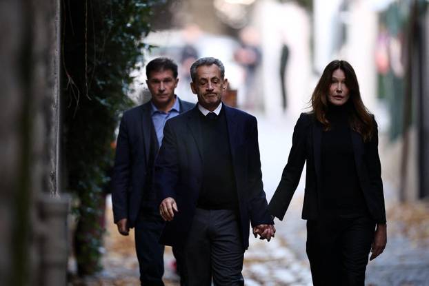 Former French President Sarkozy goes to jail to begin five-year sentence