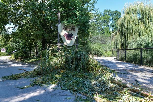 Zagreb: Zoološki vrt pretrpio štetu u nevremenu, bit će zatvoren do daljnjeg