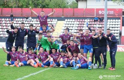 Pioniri prate kadete: Hajduk svladao Osijek u finalu Kupa