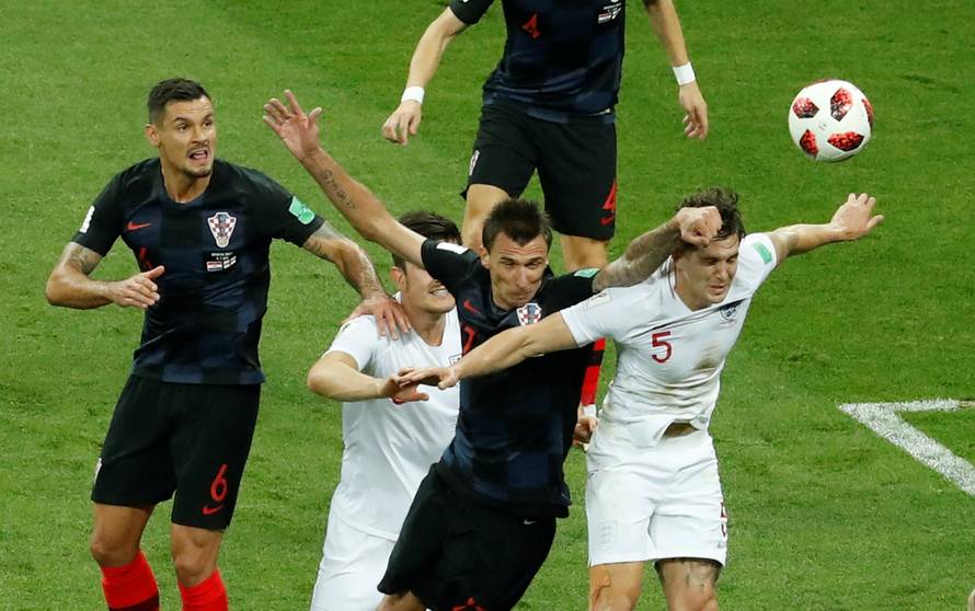 World Cup - Semi Final -  Croatia v England