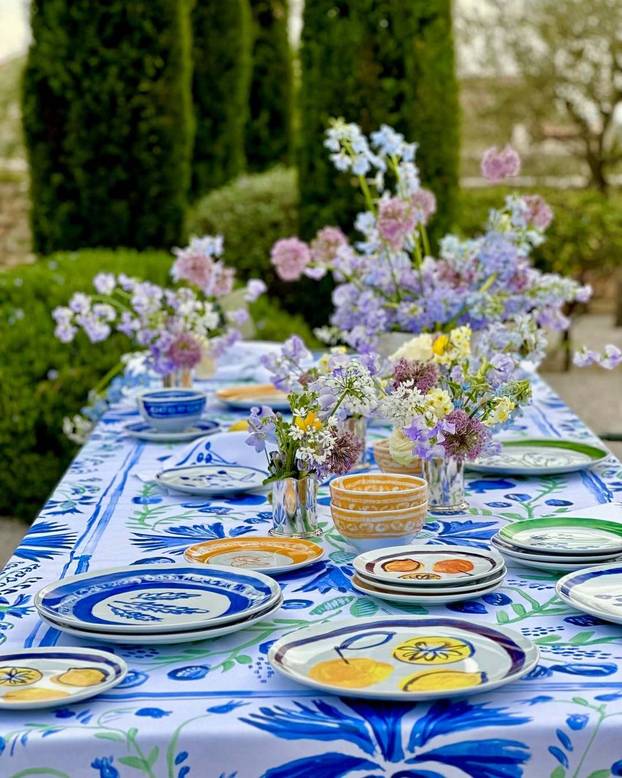 FOTO Šekoranjini stolnjaci su hit: Pogledajte originalni dizajn
