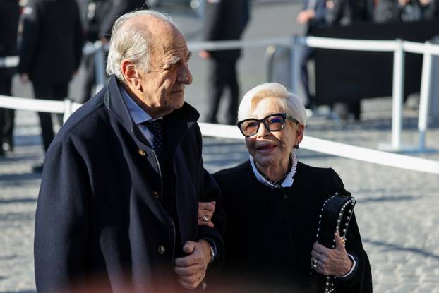 Funeral ceremony of fashion designer Valentino Garavani, in Rome
