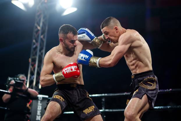 Zagreb: Borilački spektakl Golden Fight 8, borba Salahudin Šuke - Roko Doždor
