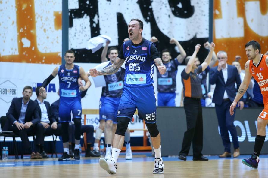 Zagreb: Äetvrta utakmica finala Premijer lige, KK Cedevita - KK Cibona