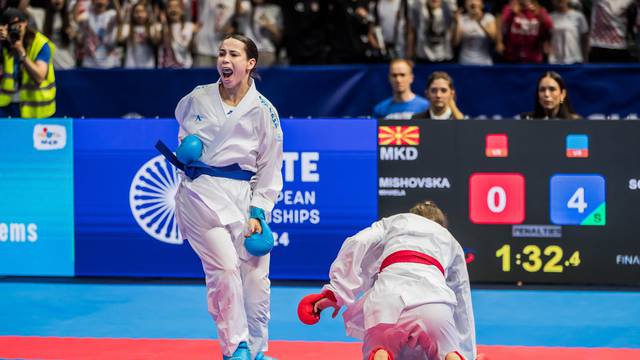 Zadar: Ema Sgardelli osvojila je zlato na Senior Championship Karate 2024. 