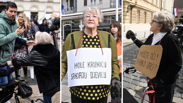 Višnja Škreblin (77) ne propušta prosvjede: 'Mi smo najšutljivija i najbolesnija nacija na svijetu'
