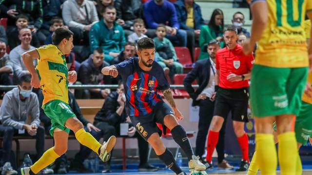 Pula: Elitna runda UEFA Futsal Lige prvaka, Barca - Pula