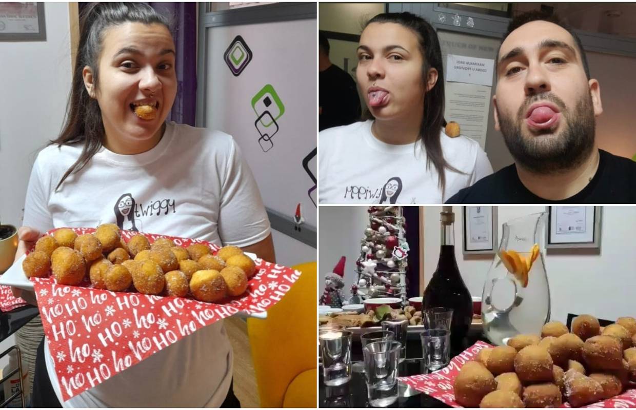 Tek što su poskidali kilograme, Maja i Ante 'navalili' na fritule
