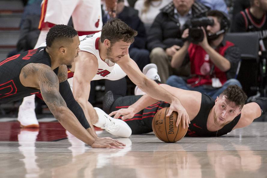 NBA: Miami Heat at Portland Trail Blazers