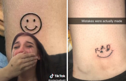 Dečko joj nije tattoo majstor, ali ona je smatrala da to nije problem: 'Život mi je uništen!'