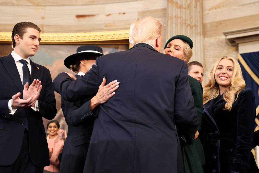 Inauguration ceremony for Trump's second presidential term