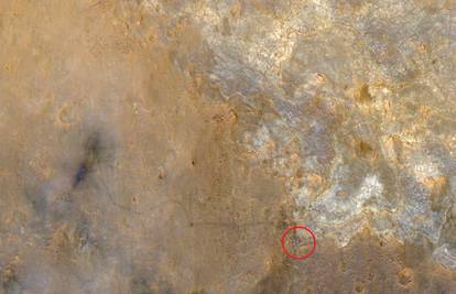 Na dugom putu: Vožnju rovera Curiosty snimili su iz svemira