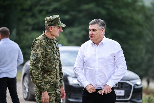 Slunj: Uzvanici na međunarodnoj vojnoj vježbi "Borbena moć 26"