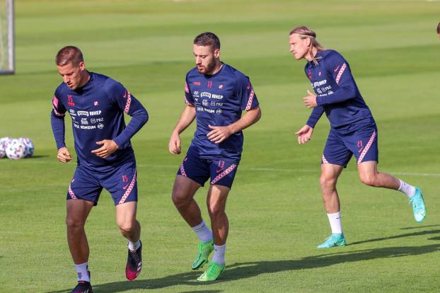 Hrvatski reprezentativci odradili još jedan trening u Rovinju