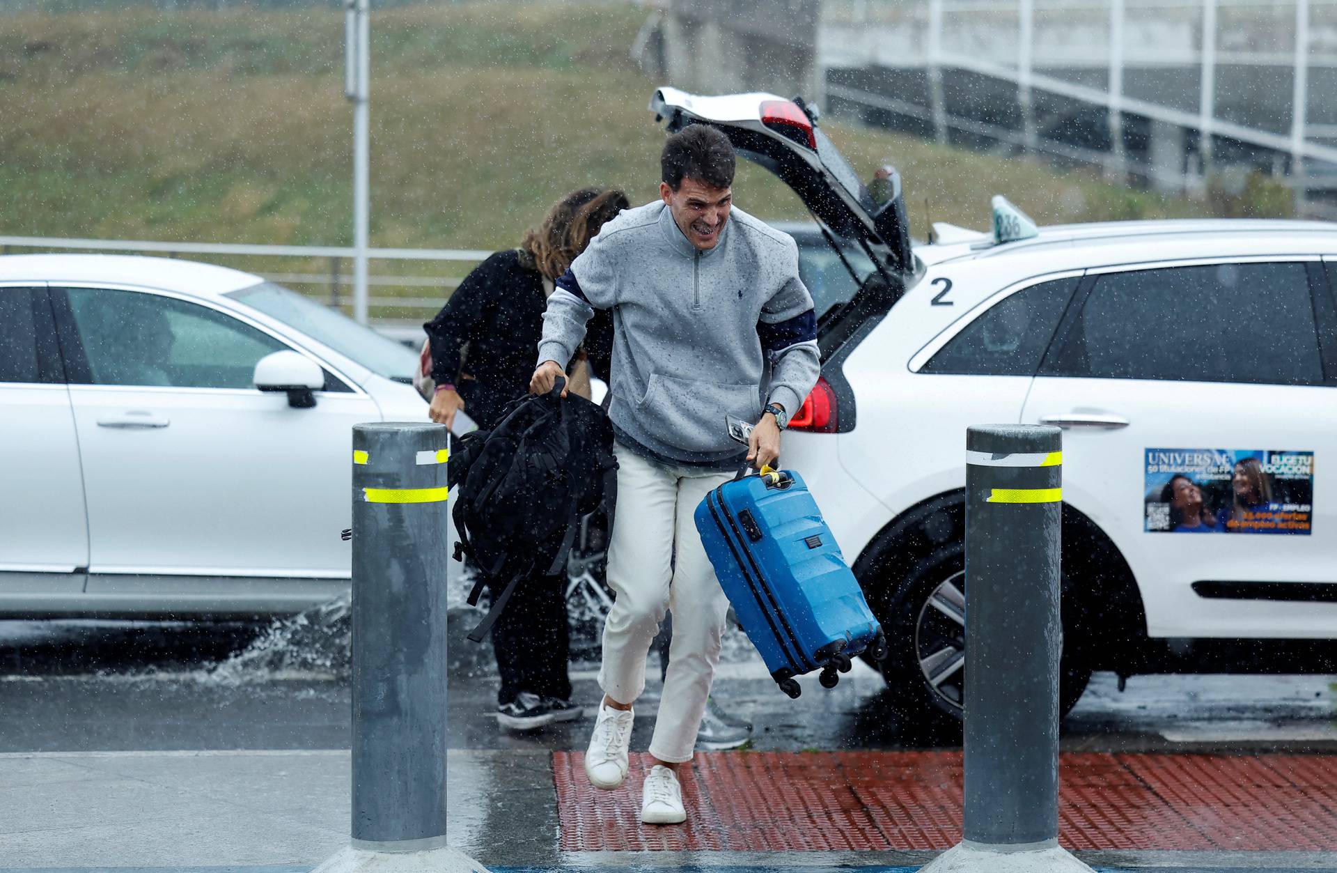 Flights affected by Storm Kirk at Bilbao Airport in Loiu