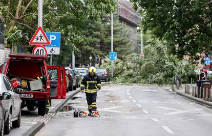 Dijete (4) ozlijeđeno kada je  na auto palo stablo. U nevremenu je ozlijeđena i djevojčica (7)