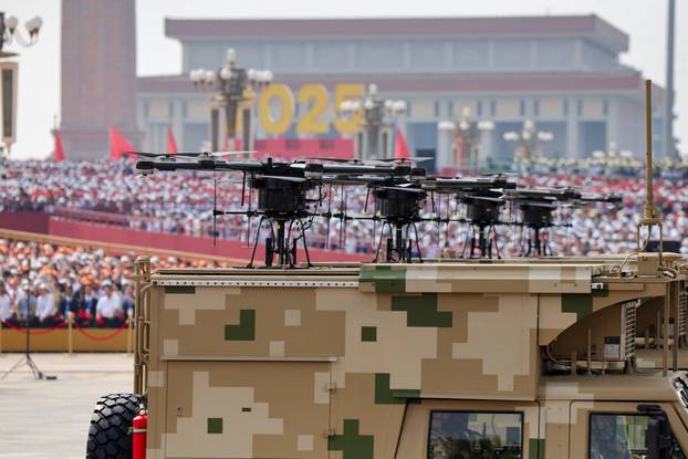 Military parade to mark the 80th anniversary of the end of World War Two, in Beijing