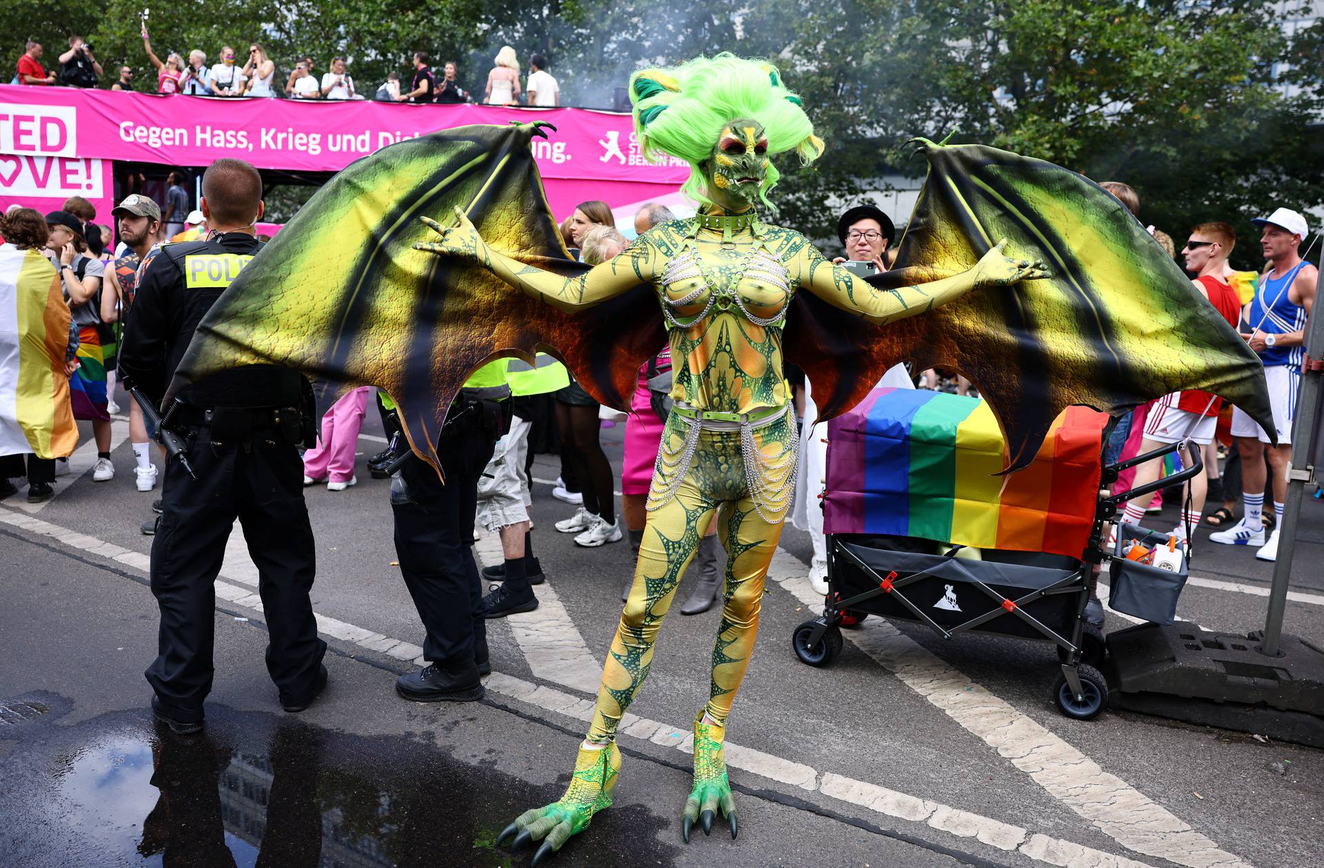 Berlin's Christopher Street Day LGBTQ Pride march