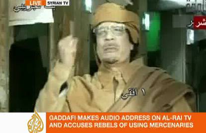 Gadafi se obratio pristašama: Narednih dana spremam šok!