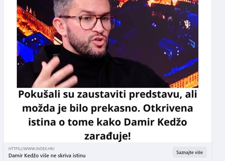 Kedžo na meti prevaranata: Ja nisam dao nikakav intervju, taj internet je postao čudno mjesto