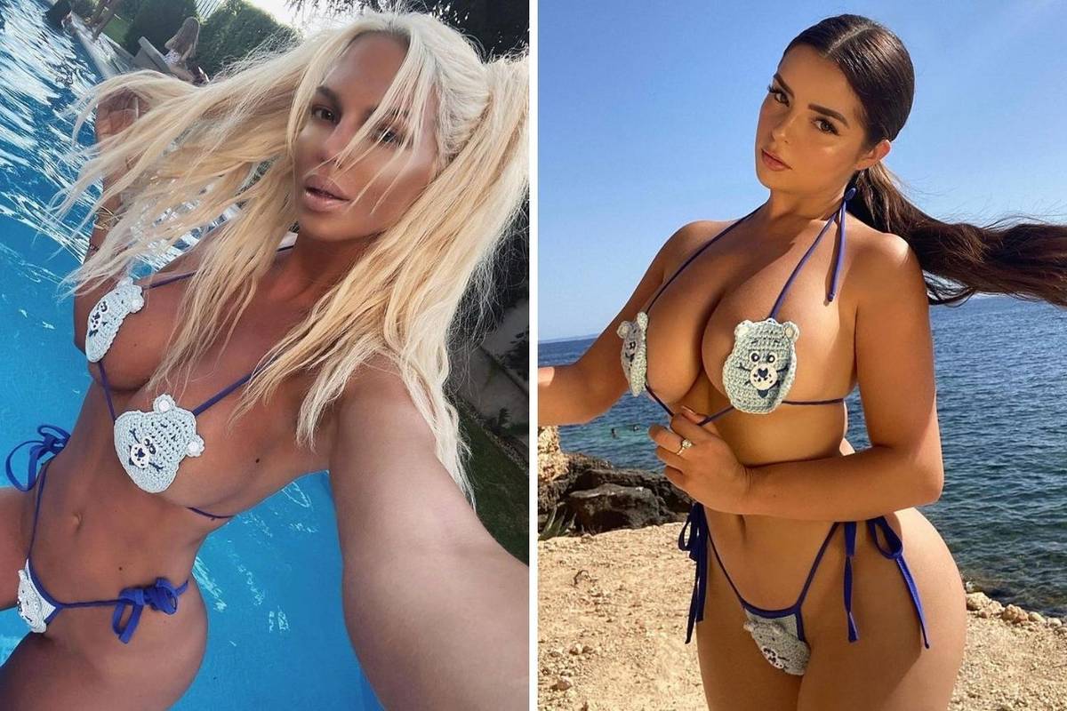 Što veće grudi, to manji badić: Karleuša i Rose u istom bikiniju