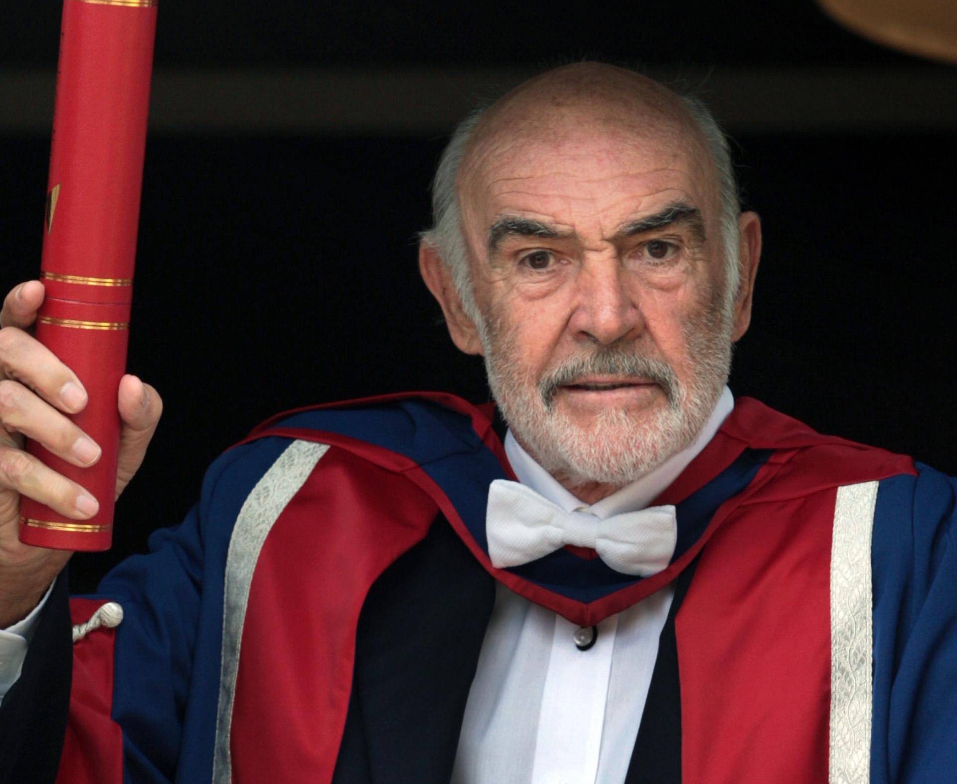 Sir Sean Connery collects honorary degree