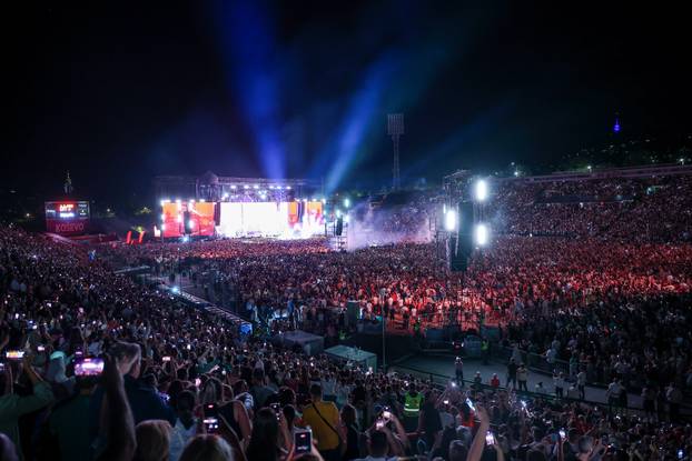 Sarajevo: Dino Merlin održao treći koncert na stadionu Koševo