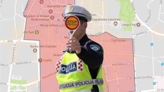 Zabrana prometa u Zagrebu: Evo gdje se ne smijete voziti