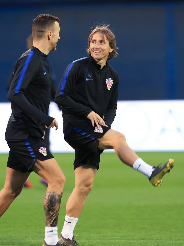 Zagreb: Hrvatska reprezentacija odradila trening