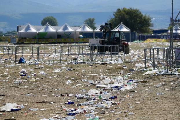 Jutro nakon koncerta Marka Perkovića Thompsona na sinjskom hipodromu