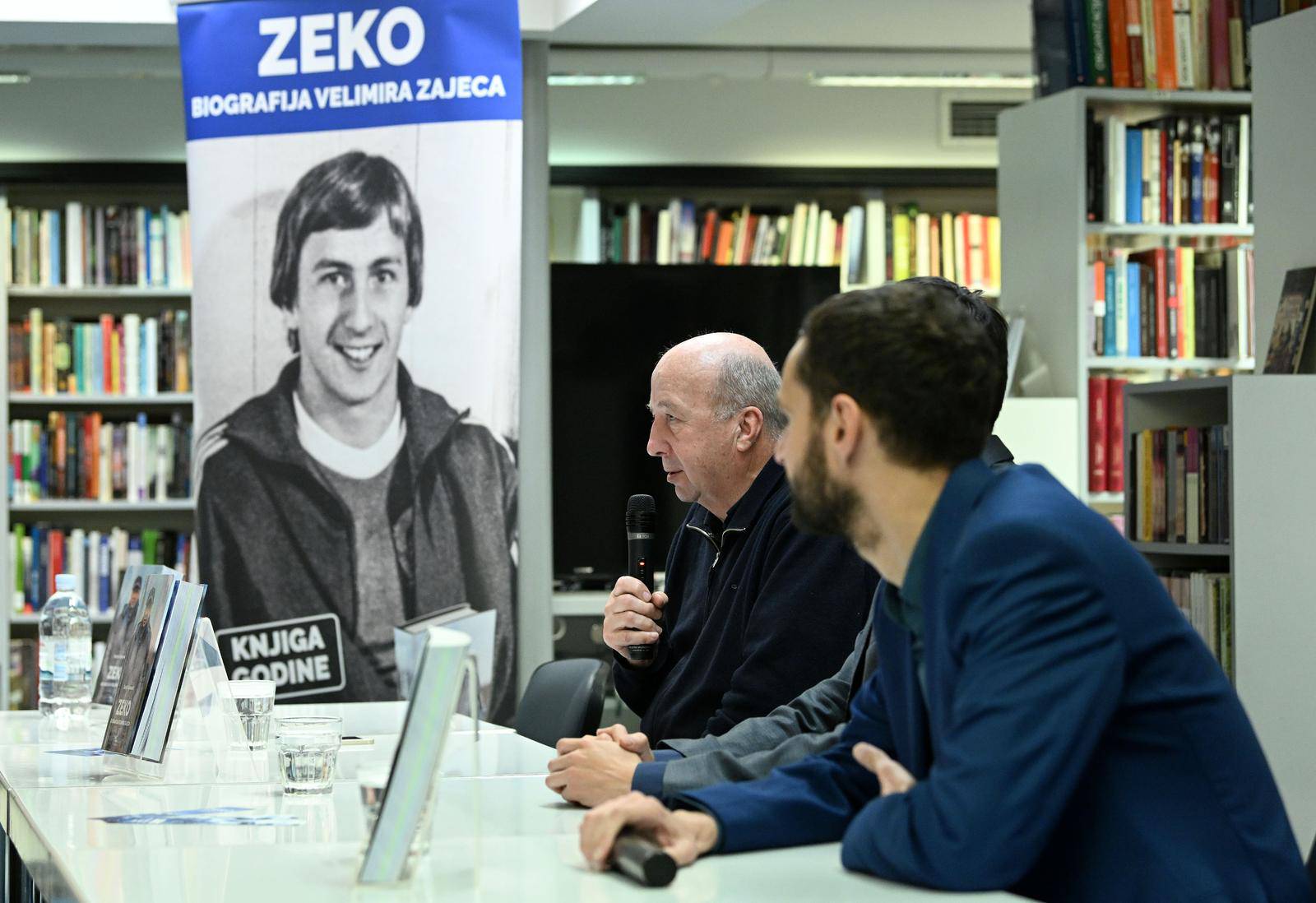 Zagreb: Promocija biografije Velimira Zajeca "Zeko" autora Sanjina Španovića