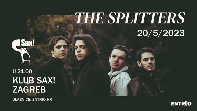 The Splitters 20. svibnja u Saxu predstavljaju novi album "Role filmova"