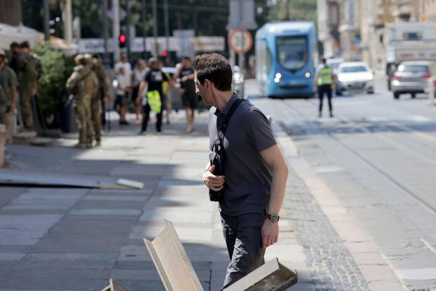Zagreb: Adrien Brody na snimanji filma Snake Island